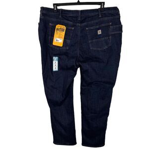 Carhartt Rugged Flex Fleece Lined Relaxed Fit Jeans Women's 20W Style BD5673-W